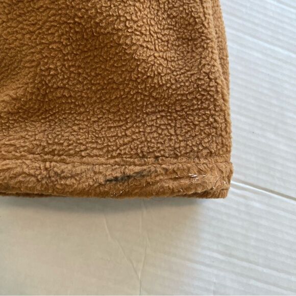 Denim & Co Regular Sherpa Bonded Fleece Snap Jacket | Size L - Picture 12 of 12